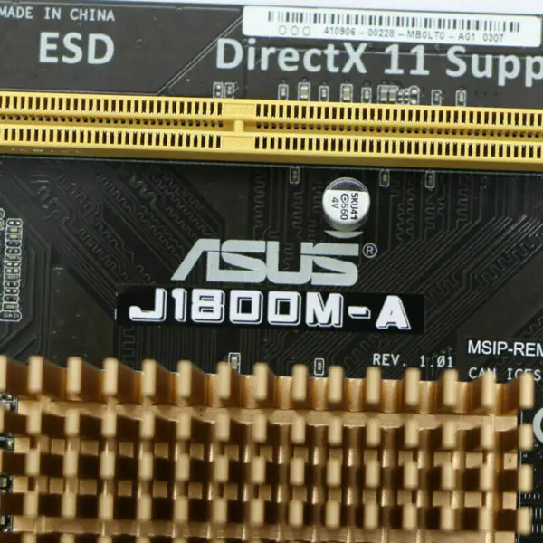 Asus J1800M-A マザーボード