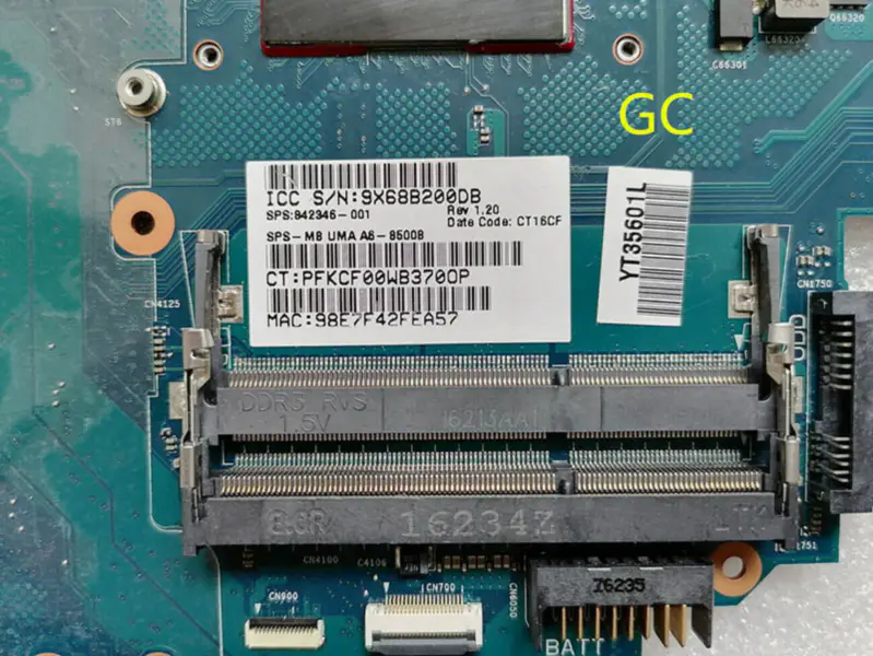 HP 842346-001マザーボード