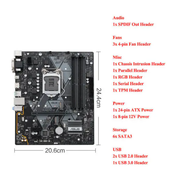 Asus PRIME B360M-A マザーボード