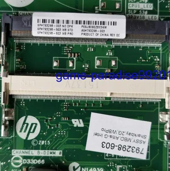 HP 793298-003/503/603 マザーボード