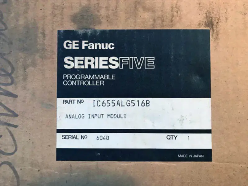 GE-ファナック IC655ALG516