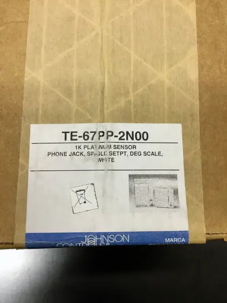 ジョンソンコントロールズ TE-67PP-2N00