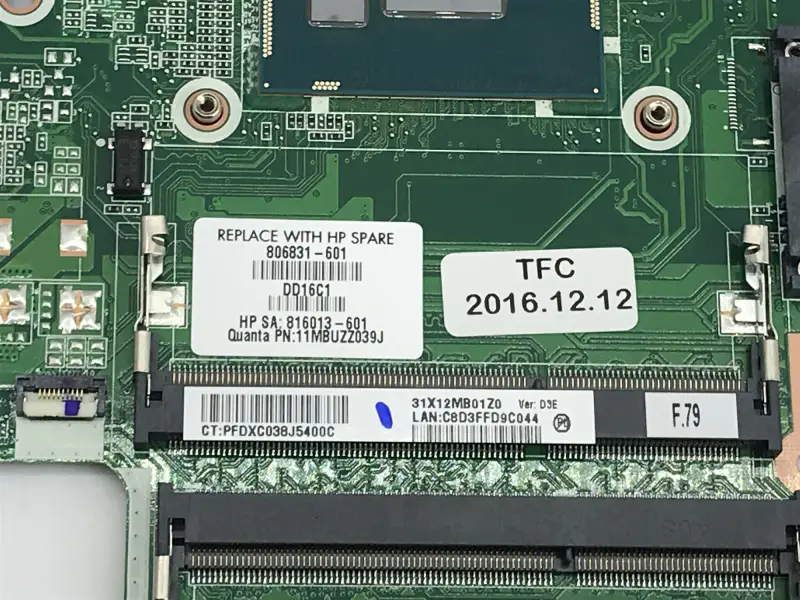 HP EliteOne 705 G2 798973-001 822827-001 AIOマザーボード