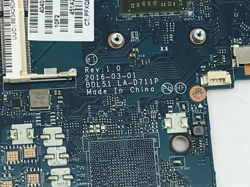 HP 858589-001 858589-501 858589-601 LA-D711P マザーボード
