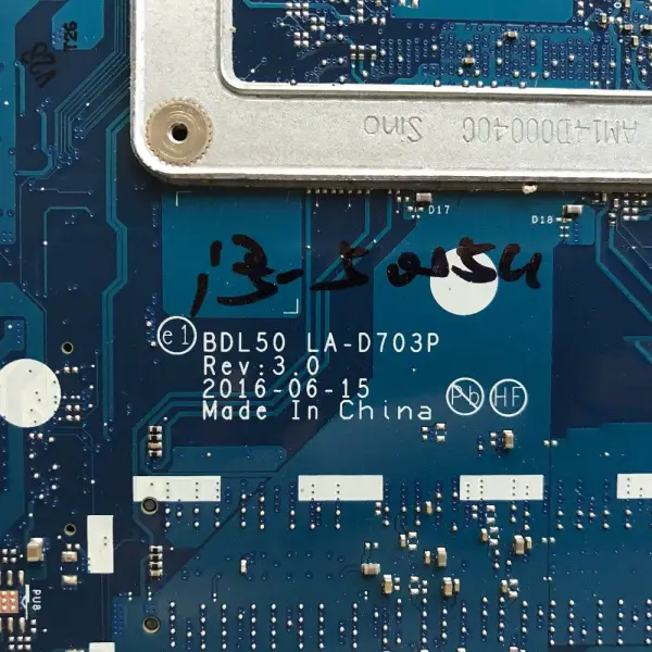 HP 858583-001 858583-501 858583-601 LA-D703P マザーボード