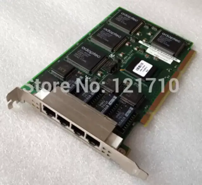 Adaptec ANA-62044 PCI 64 ビットクアッド 4 ポートイーサネット Lan アダプタ ネットワークインタフェース 産業用マザーボード