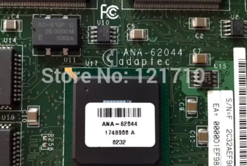 Adaptec ANA-62044 PCI 64 ビットクアッド 4 ポートイーサネット Lan アダプタ ネットワークインタフェース 産業用マザーボード
