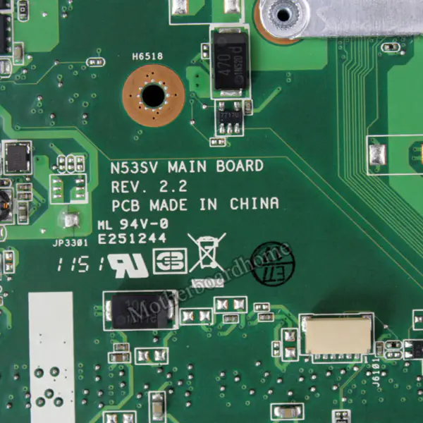 Asus 60-NBGMB1000 N53SN ATXマザーボード
