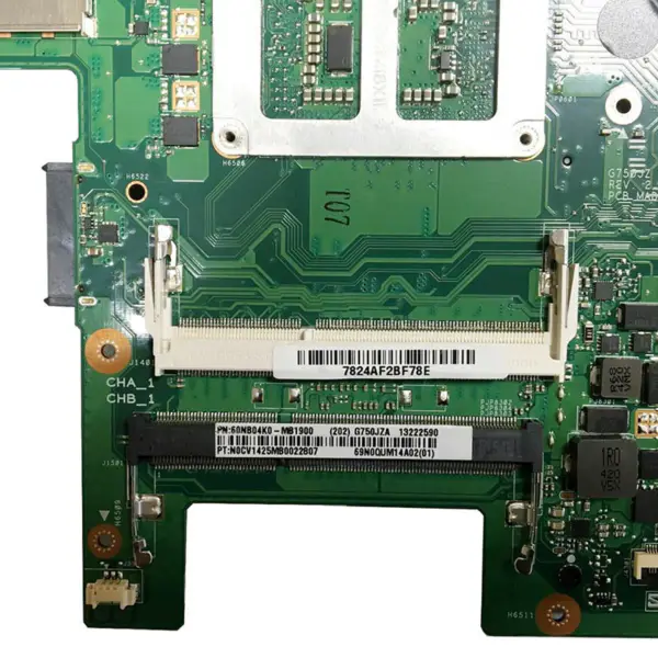 Asus 60NB04K0-HD1300 G750JZ ATXマザーボード