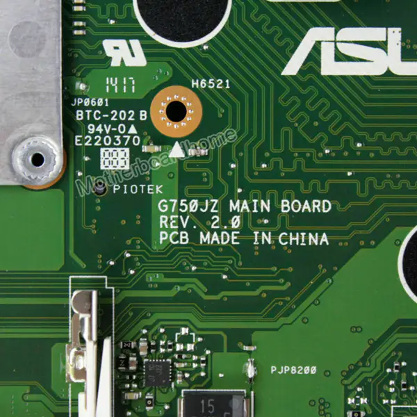 Asus 60NB04K0-HD1300 G750JZ ATXマザーボード