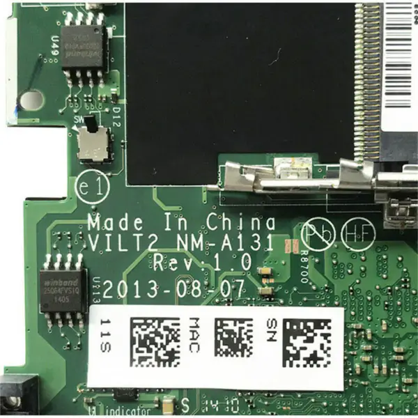 Lenovo 00HM971VILT2NM-A131 T440P VILT2 NM-A131 ATXマザーボード