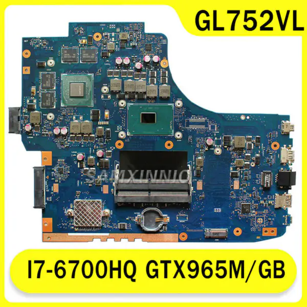 Asus GL752VL GL752VL ATXマザーボード