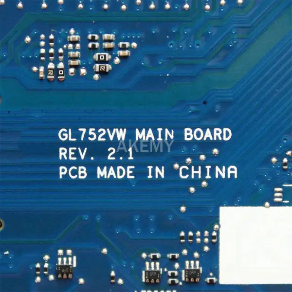 Asus GL752VL GL752VL ATXマザーボード