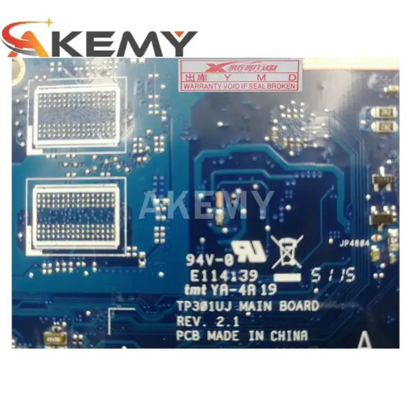 Asus TP301UJ TP301UJ ATXマザーボード