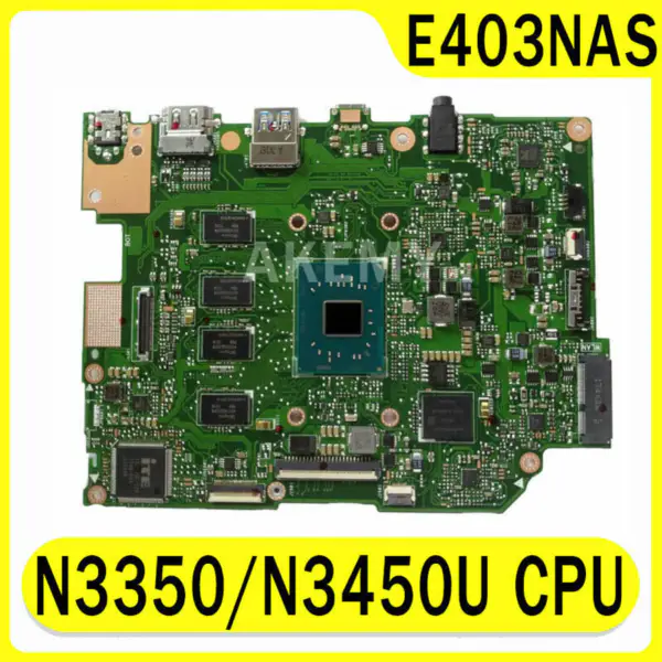 Asus N3350/N3450U E403NAS ATXマザーボード
