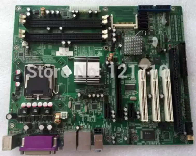 ANOVO ATX-6853 VER 1.2 LGA775 ISAスロット搭載 産業用マザーボード