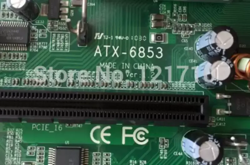 ANOVO ATX-6853 VER 1.2 LGA775 ISAスロット搭載 産業用マザーボード
