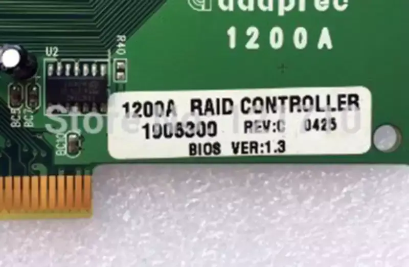 ADAPTEC ADAPTEC 1200A RAID コントローラカード 1906300 REV C 産業用マザーボード