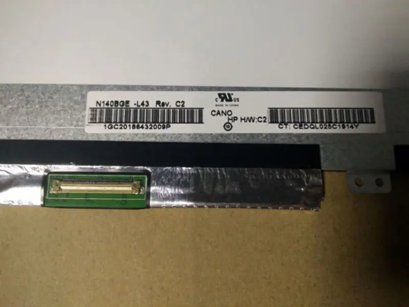 B140XW03 V.0 N140BGE-L43 B140XTN03.6 LCD画面表示
