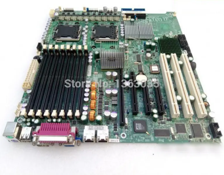 Supermicro X7DBE-X サーバーマザーボード 5000P チップセット LGA771 6*PCI-X