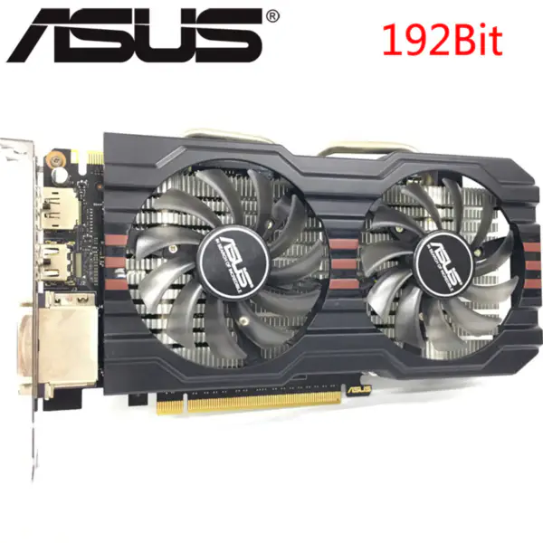 ASUS ビデオ カード GTX 660 2 GB 192 ビット GDDR5 ビデオ カードの nVIDIA Geforce GTX660 中古 VGA カード GTX 750 Ti より強い