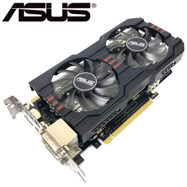 ASUS ビデオ カード GTX 660 2 GB 192 ビット GDDR5 ビデオ カードの nVIDIA Geforce GTX660 中古 VGA カード GTX 750 Ti より強い