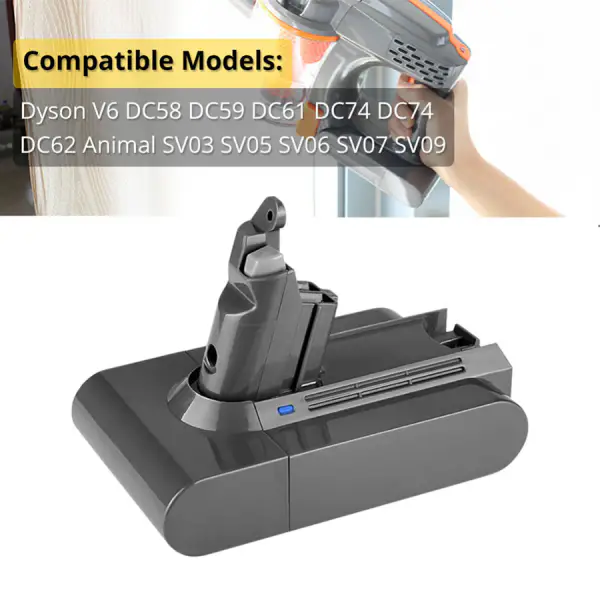 Dyson V6 DC62 DC58 DC59 SV09 SV07 SV03 バッテリー