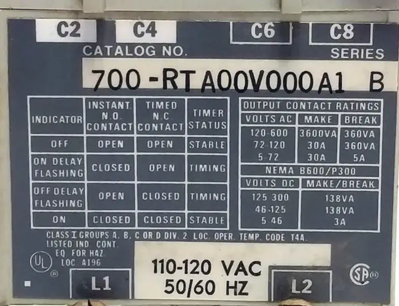 アレン・ブラドリー 700-RTA00V000A1