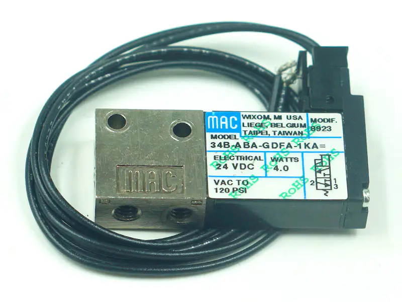 MAC 34B-ABA-GDFA-1KA ソレノイドバルブ