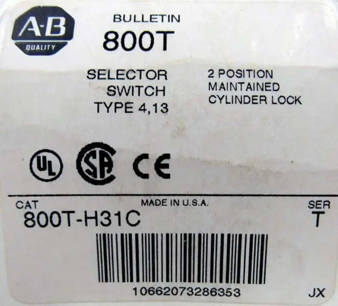 アレン・ブラドリー 800T-H31C