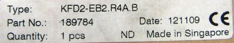 ペパール＋フックスKFD2-EB2.R4A.B
