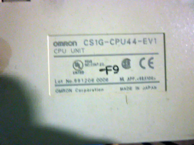 omron plc cs1g-cpu44-ev1
