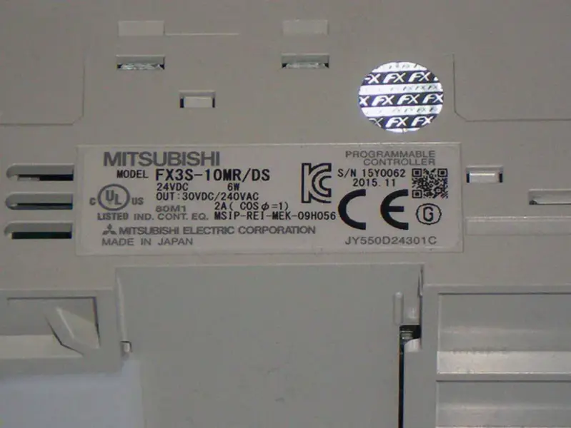 三菱 FX3S-10MR/DS