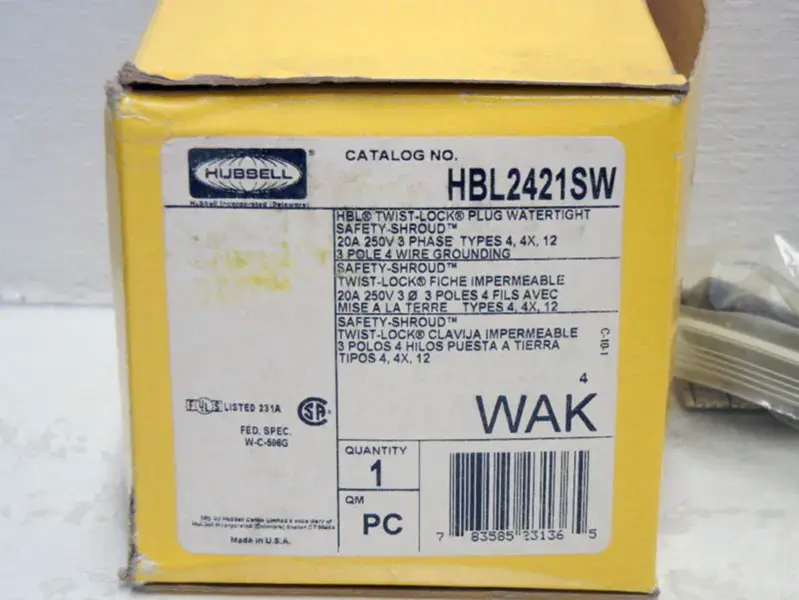 ハブベル HBL2421SW