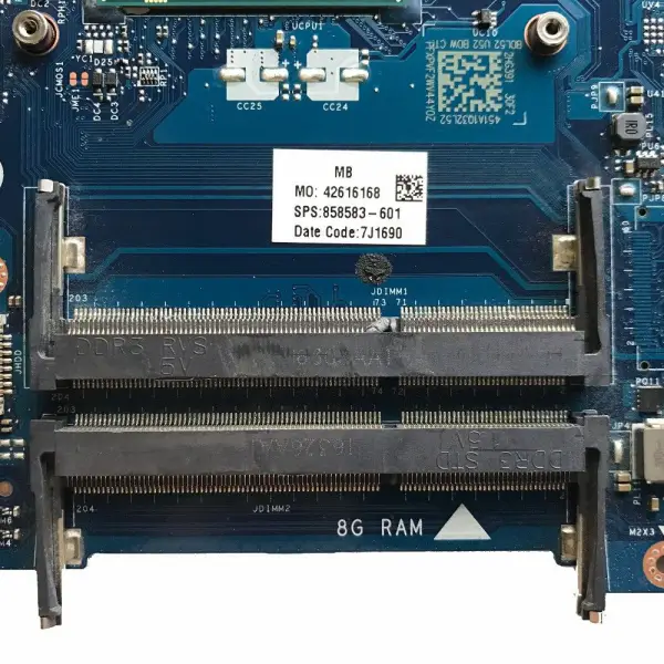 HP 858583-001 858583-501 858583-601 LA-D703P マザーボード