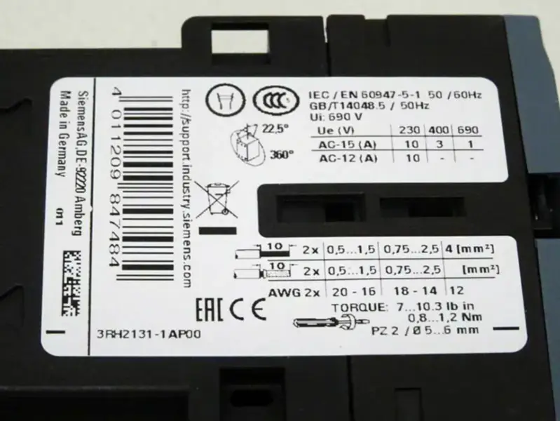 シーメンス 3RH2131-1AP00