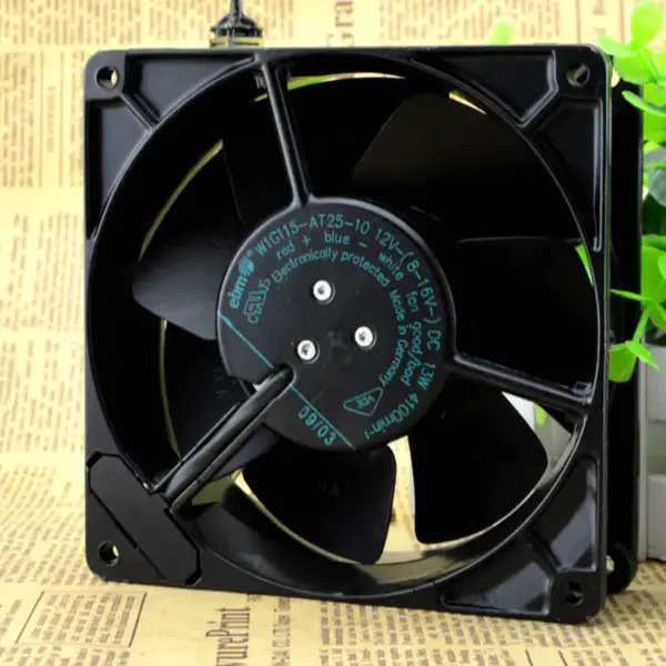 EBM W1G115-AT25-10 12V 13W 12738 13CMファン3線式