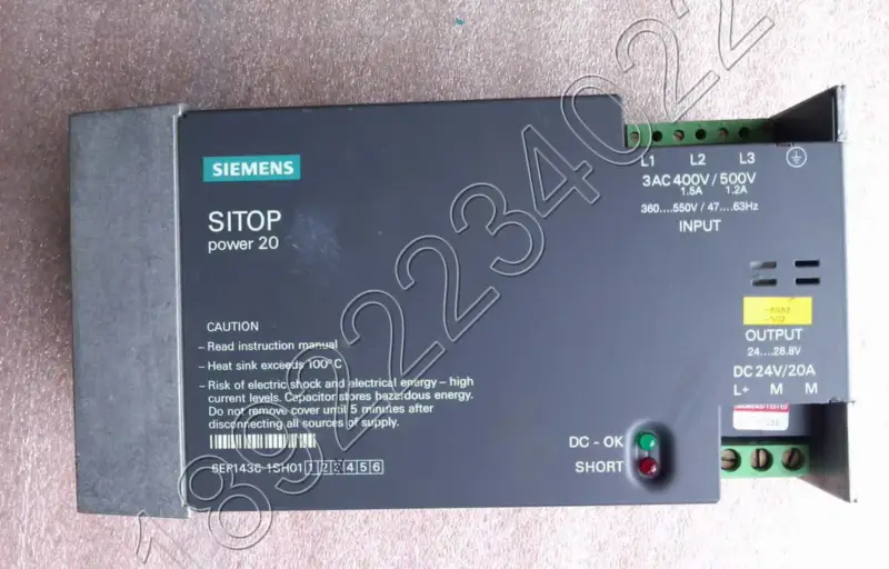 SIEMENS 電源 1P 6EP1436-1SH01