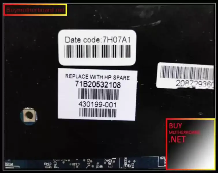 HP のパビリオン DV5000 のためのマザーボード 430199-001
