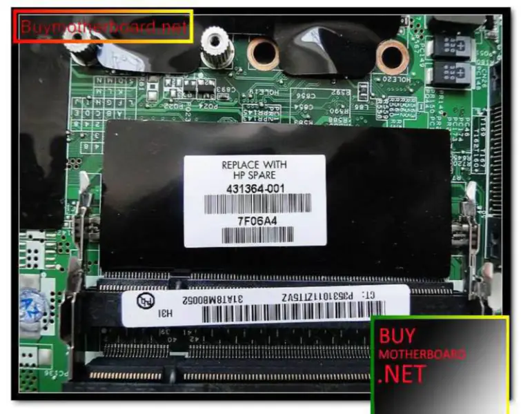 HP のパビリオン DV6000 のための 431364-001 マザーボード