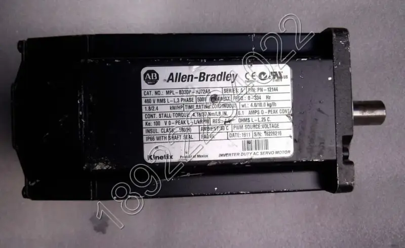 ALLEN-BRADLEYモータMPL-B330P-HJ72AA
