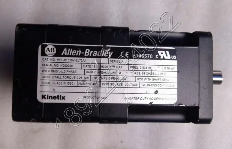 ALLEN-BRADLEYモータMPL-B1510V-EJ72AA