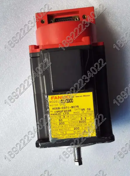 FANUC Motor A06B-0371-B075 エンコーダ A860-0360-T001