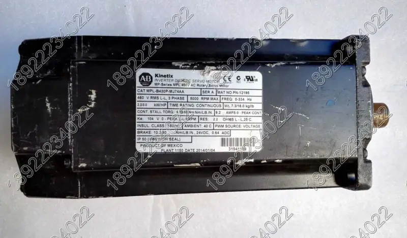 ALLEN-BRADLEYモータMPL-B430P-MJ74AA
