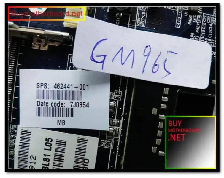 HP のパビリオン C700 のためのマザーボード 462441-001