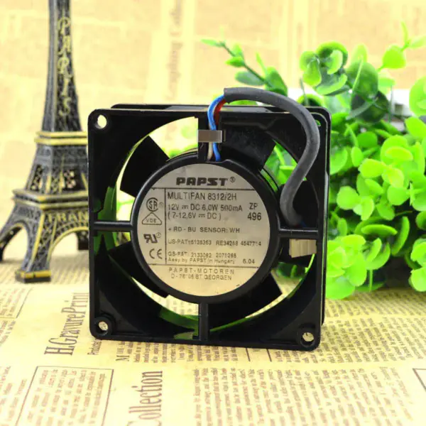 PAPST MULTIFAN 8312/2H 12V 6W 0.5A 8032ファン