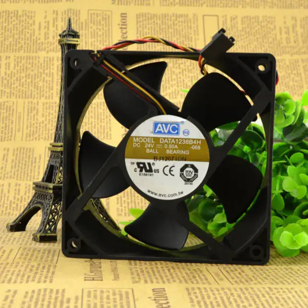 FANUC AVC DATA1238B4H 12038 24V 0.50A 12CMファン
