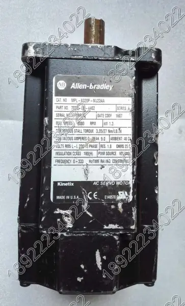 ALLEN-BRADLEYモータMPL-A320P-MJ22AA
