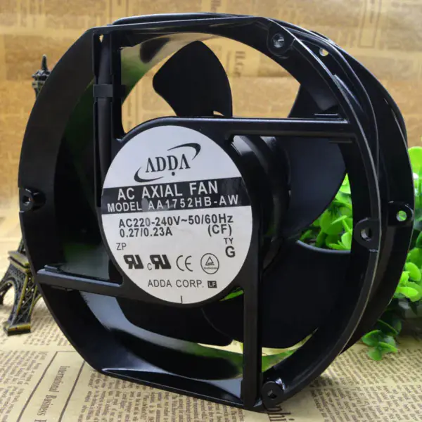 ADDA AA1752HB-AT AA1752HB-AW 17251 AC220V 0.27A 17CMファン