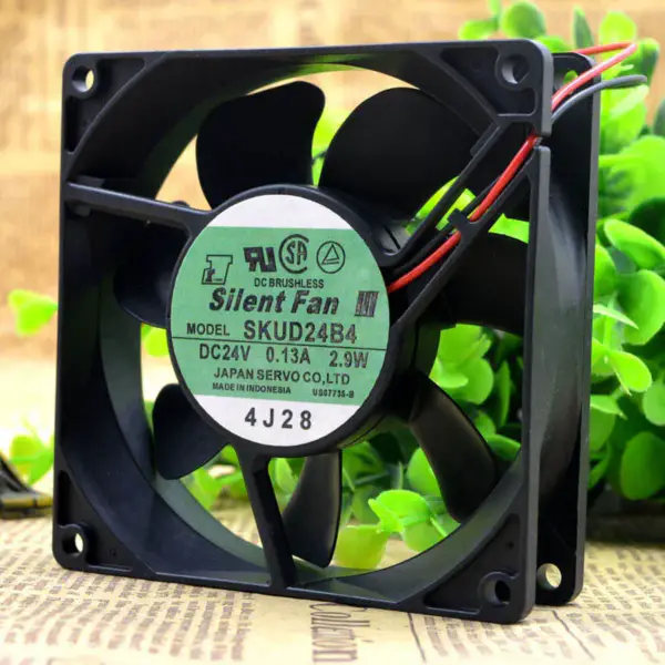 SERVO SientファンSKUD24B4 9CM 24V 0.13A 2.9W 9025ファン